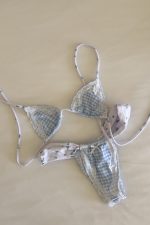 Blue First Crush bikini set